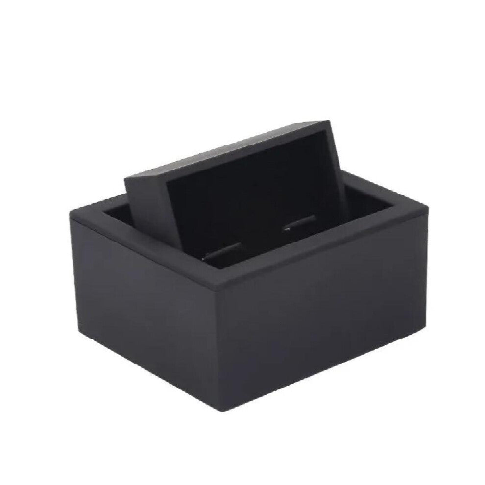 Men Cufflinks Box Ring Display With 360 Degree Rotate Jewelry Storage Case Holder Showcase