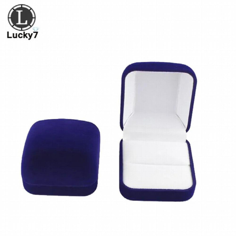 16 Engagement Velvet Ring Box Jewelry Display Storage Boxes For Wedding Ring Gift Organizer Earrings