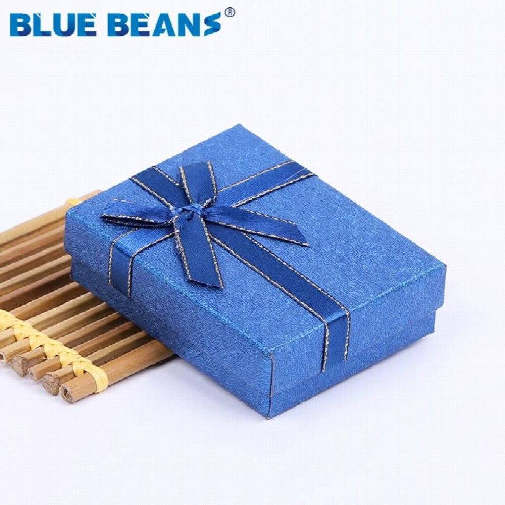 jewelry organizer Bow box Engagement Ring For Earrings Necklace Bracelet Display Box Gift Holder red navy