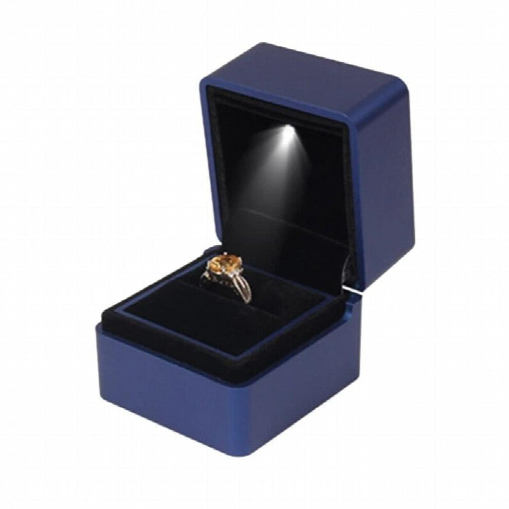 Jewelry Ring Case for Proposal Wedding Engagement Birthday Valentine Earrings Brooch Box with-No