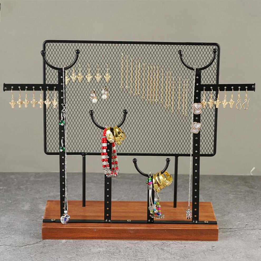 Desktop Earrings Holder Detachable Stand Metal for Ear Stud Watch Hotel