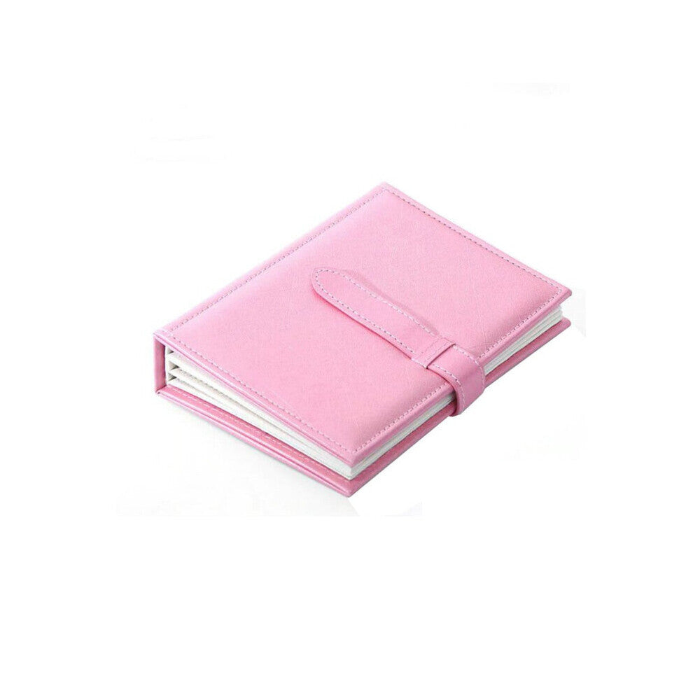 Portable Leather Jewelry Storage Organizer Earrings Ear Holder Jewelry Display Stand Rack Tray Travel Case Booklet