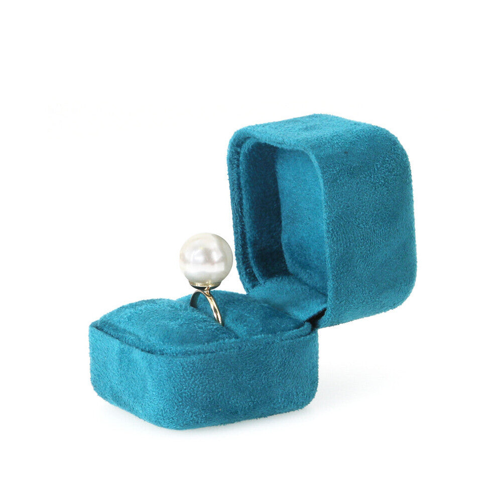 Jewelry Box Velvet Container Boxes Holder for Wedding Engagement Ring Earrings Necklace Display Gift Organizador De Joyas