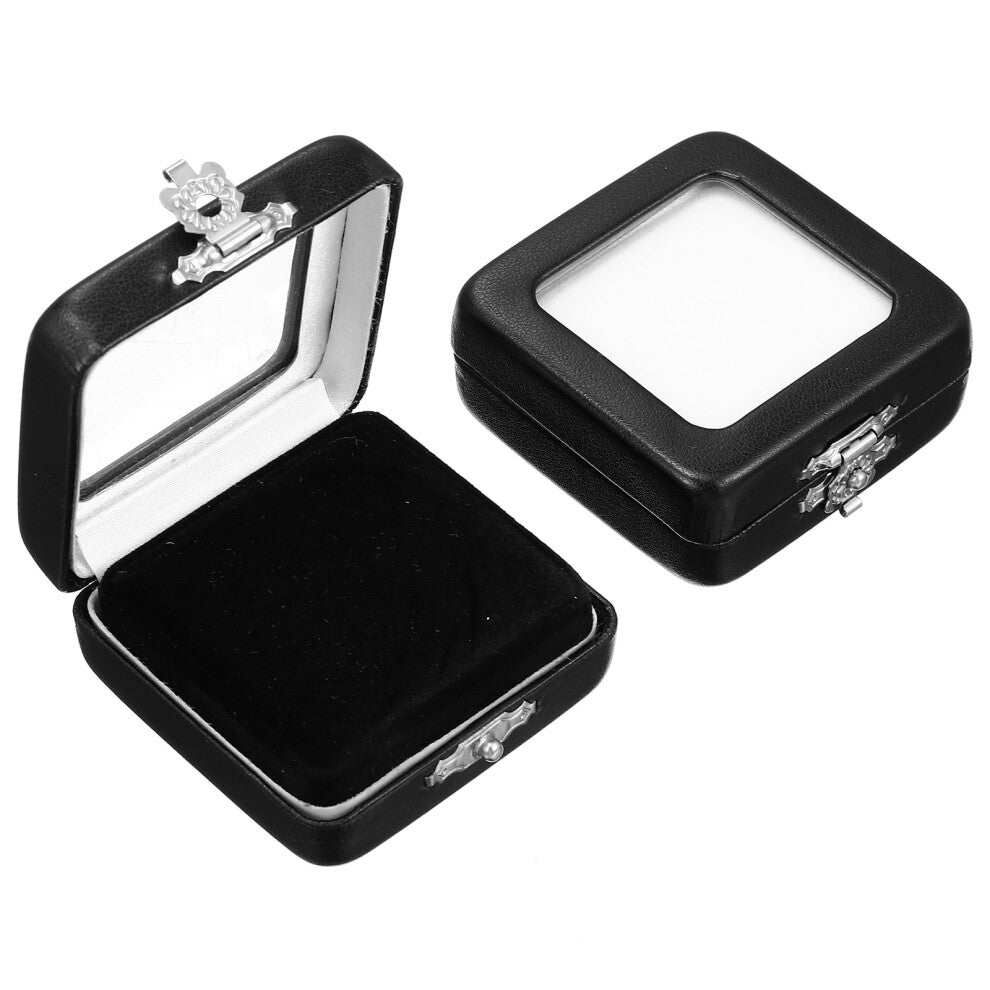 Box Ring Boxes Jewelry Gift Necklace Wedding Packaging Case Proposal Engagement Display Earring Women Travel Gemstone Bracelet