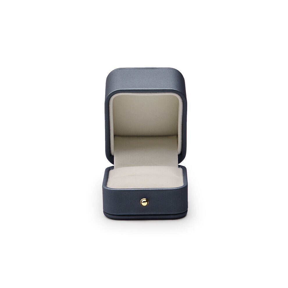 PU Leather Jewelry Storage Box for Ring Necklace Bangle Long Chain Engagement Wedding Gift