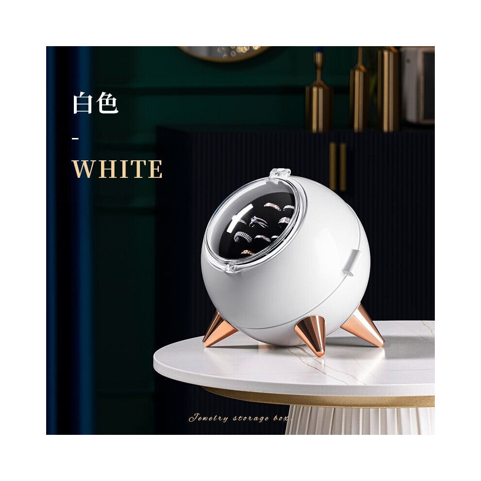 Three-layer Jewelry Box Portable Jewelry Organizer Display Travel Jewelry Case Storage Desktop Jewelry Storage Box for Women