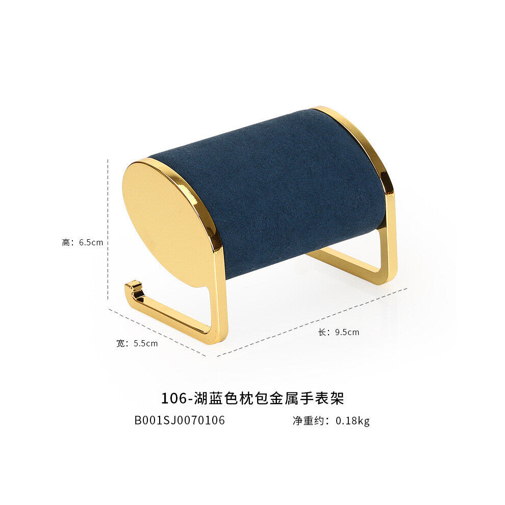 Watch display rack display props direct metal microfiber pillow bag storage household watch display ornaments