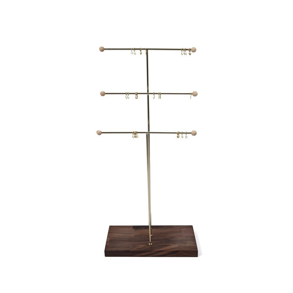 Metal 3 Tier Tabletop Bracelet Necklace Jewelry Necklace Organizer Display Tree Jewelry Holder Jewelry Organizer