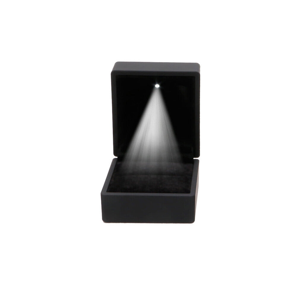 LED Lighted Earring Ring Wedding Engagement Ring Jewelry Display for Necklaces,Bracelets,Rings,Earrings