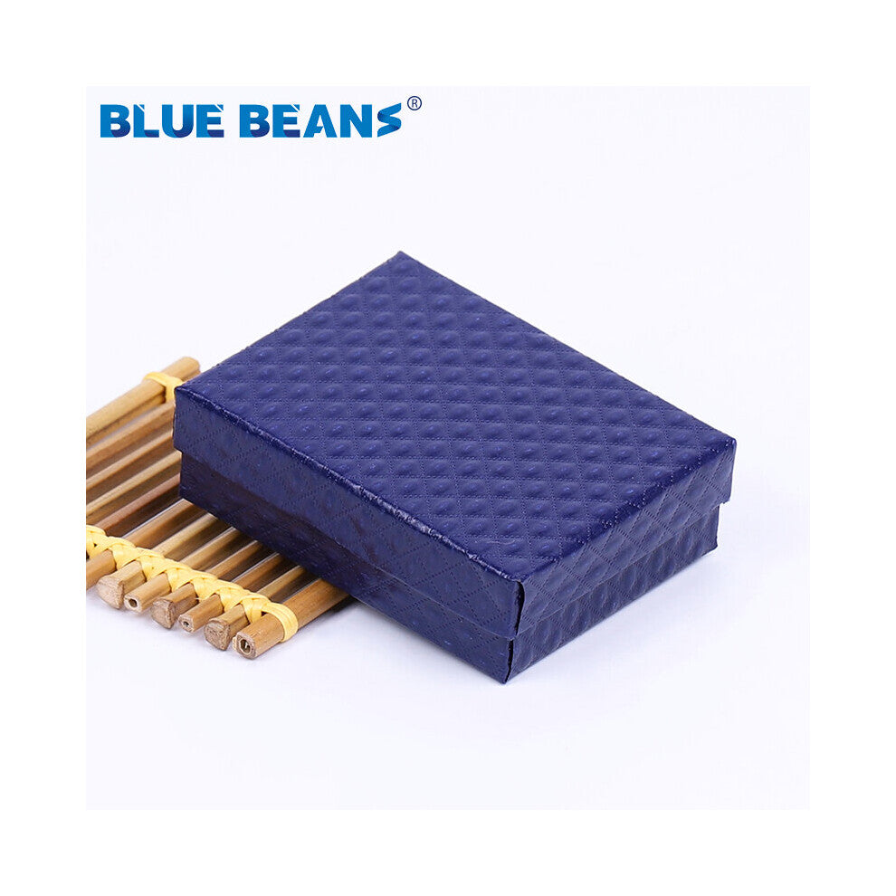 1pc Square jewelry organizer box Engagement Ring For Earrings Necklace Bracelet Display Holder red navy