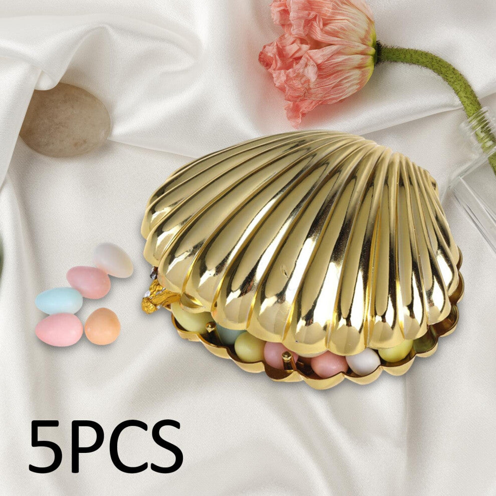 5Pcs Jewelry Storage Case Decoration Durable Candy Box for Makeup Table Engagement Holiday Bedroom Tabletop