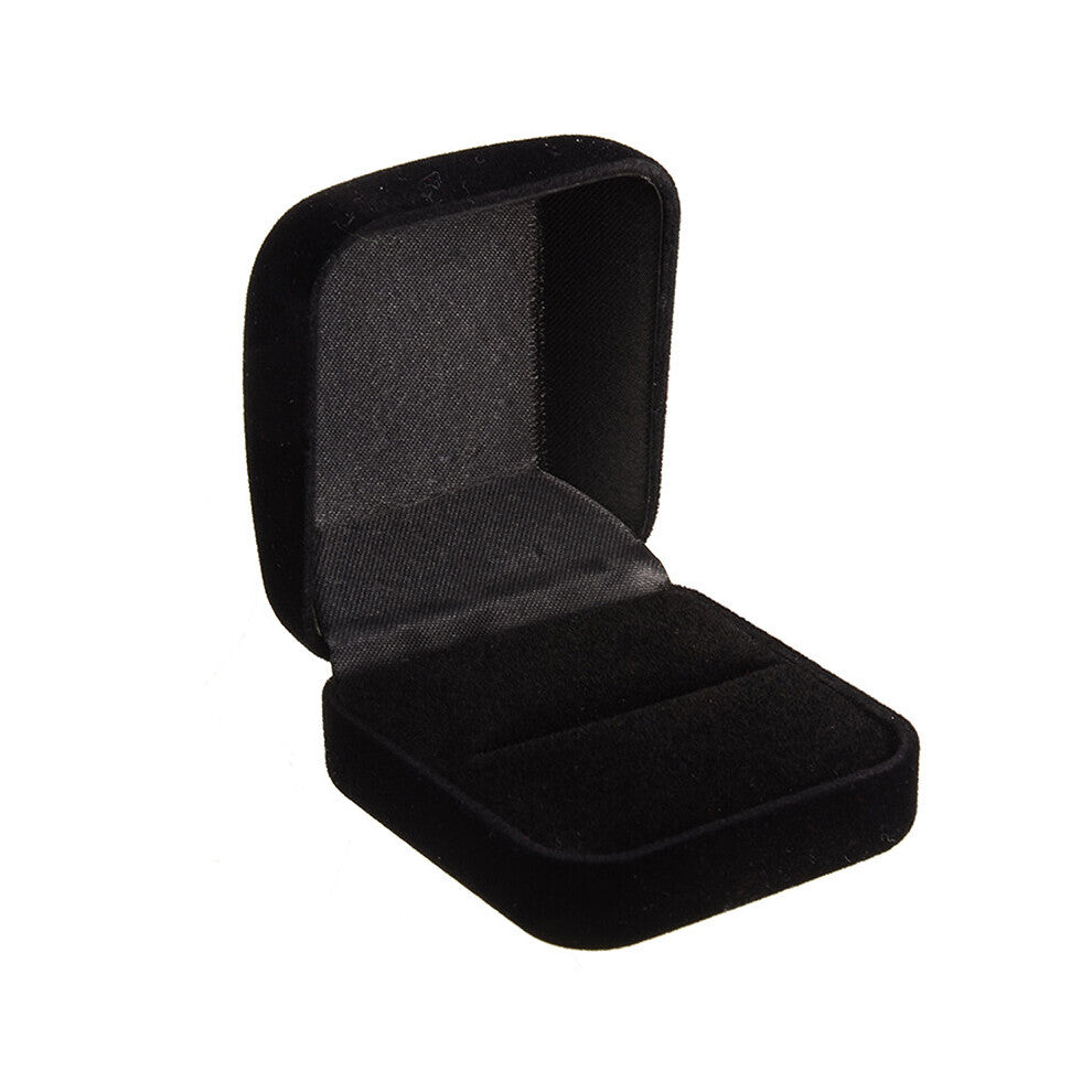 Vintage Engagement Wedding Velvet Ring Box Jewelry Display Storage Foldable Case For Women Men DIY Jewelry