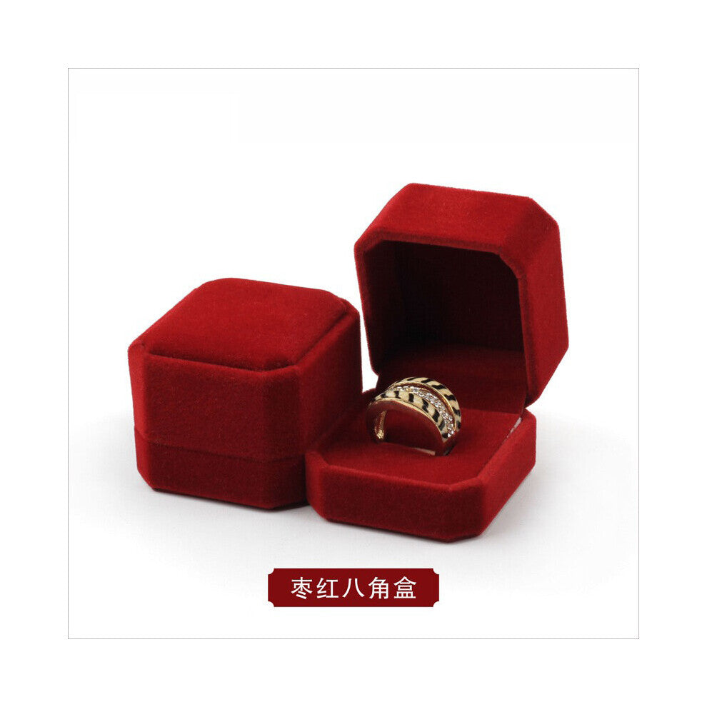 Velvet Wedding Engagement Ring Box Necklace Earrings Bracelet Jewelry Gift Package Box Jewelry Organizer Gift Boxes