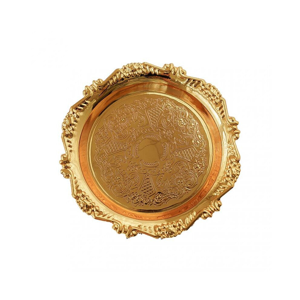 Vintage Jewelry Metal Storage Trays Necklace Ring Earrings Display Photo Props Jewelry Desktop Pendulum Decoration