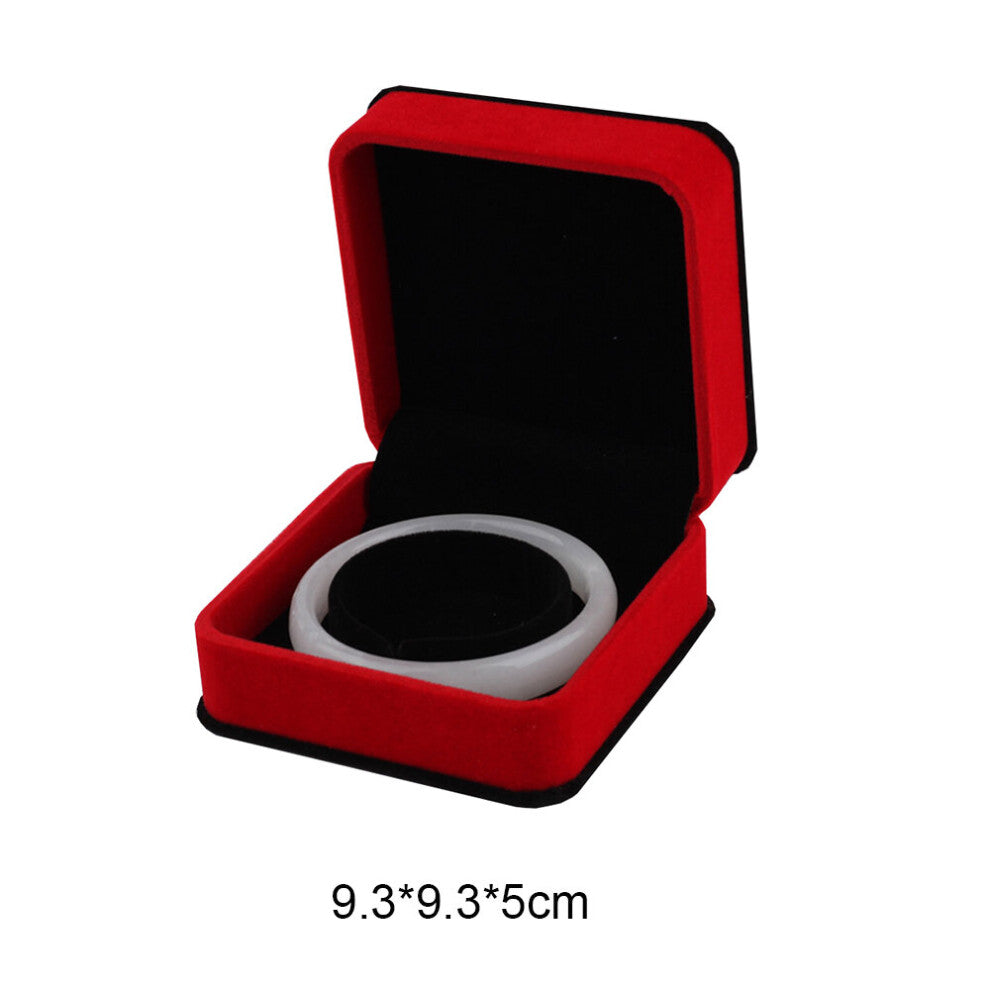 Flannel Jewelry Box Ring Earring Necklaces Bracelets Pendant Jewelry Organizer Box Wedding Engagement Jewelry Packaging