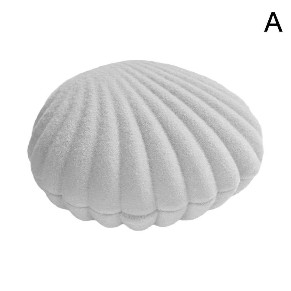 Lovely Shell Shape Velvet Jewelry Box Wedding Engagement Ring Box for Earrings Necklace Bracelet Display Holder S6D3