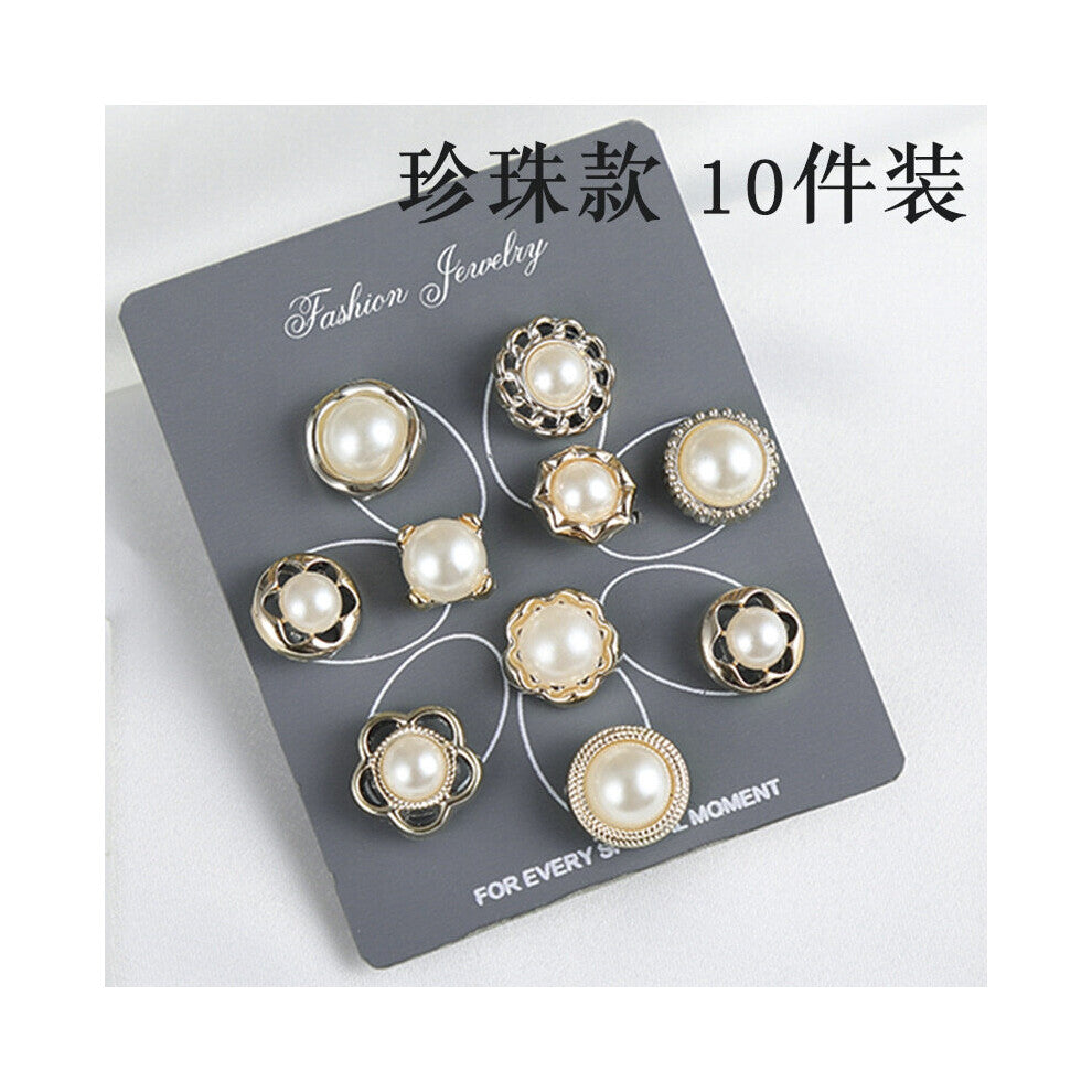 Brooch, anti slip buckle, bayonet, all-purpose accessories, no sewing pearl cardigan, small pin at the neckline, and artifact fo