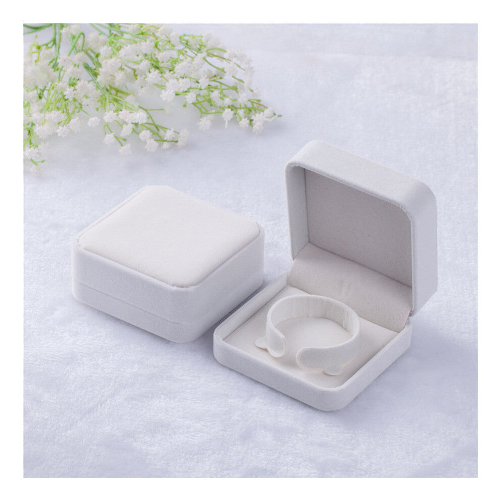 Velvet Bracelet Box High Necklace Jewelry Storage Boxes Bangle Case Proposal Engagement Wedding Counter Display Packing