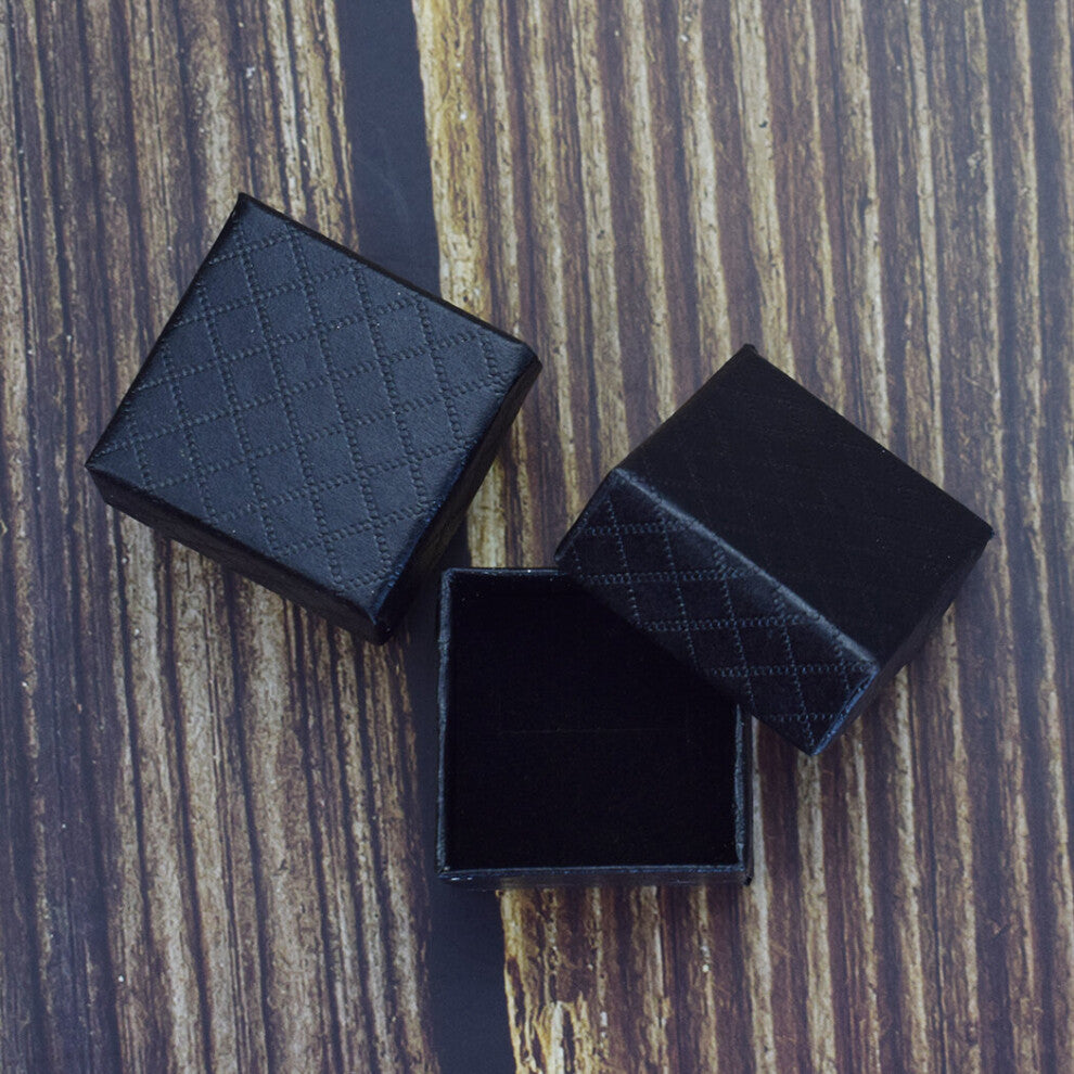 1pcs 4X4X3CM Packing Box for Cufflinks Necklace Jewelry Storage Box Jewelry Packing Display Drop Package