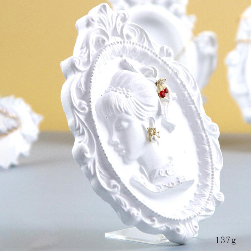 Creative Necklace Earrings Stand Earrings Holder Jewelry Organizer Display Necklace Hanger for Bedroom Desktop Dresser Decor