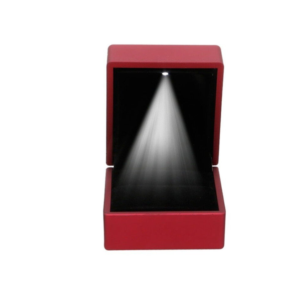 Jewelry Pendant Case With LED Light Earrings Case LED Light Ring Box Engagement Ring Box Jewelry Ring Box