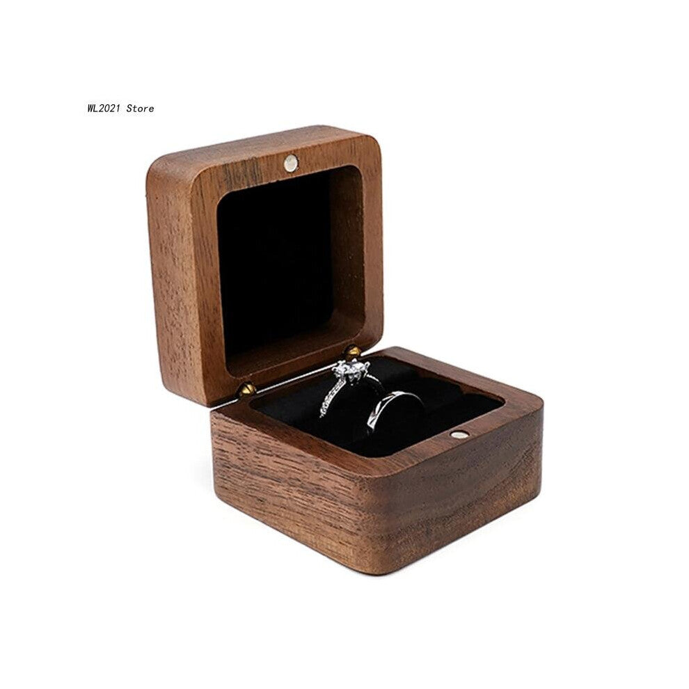 Jewelry Box Travel for CASE Ring Box Portable Storage for CASE Earring Stud Holder for Engagement Cere