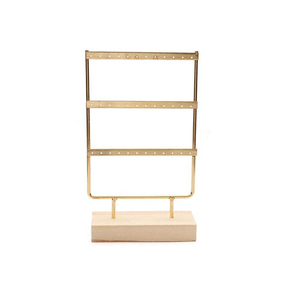 R2LE Jewelry Stand Holder Tier Necklace Hanging Ring Organizer Earring Rack Storage Necklaces Watches Tabletop Decor
