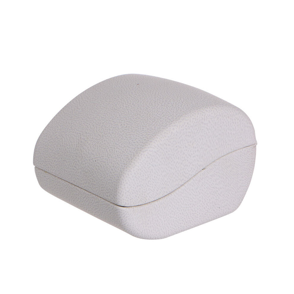 LED Lighted Earring Ring Box Faux Leather Wedding Engagement Jewelry Display Hot