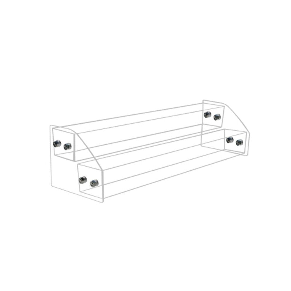 2-7 Tiers Clear Acrylic Liquid Pigment Bottles Storage Box Organizers Lipstick Jewelry Display Holder Nail Polish Rack D5QB