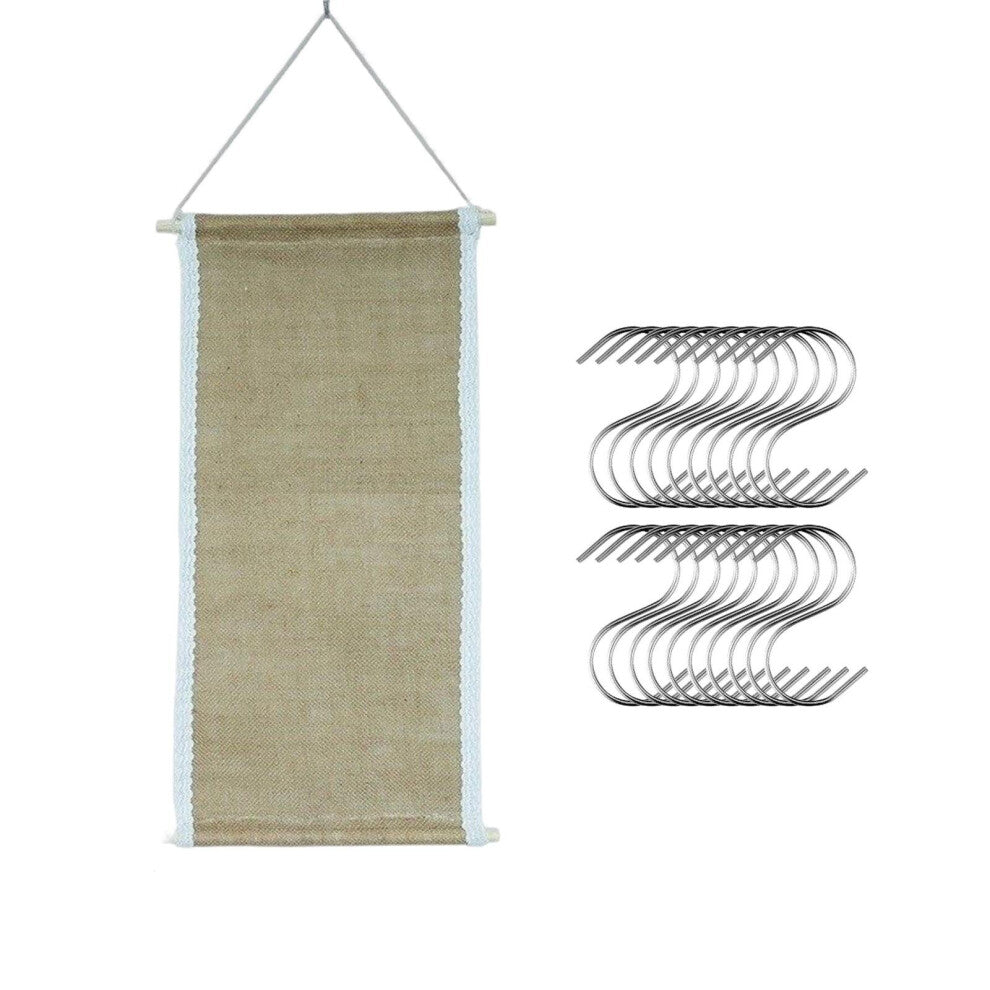 Hanging Earring Organizer Holder Wall Mounted Wall Decoration Earring Hanger Jewelry Storage Rack for Women Girls Rings Bracelet