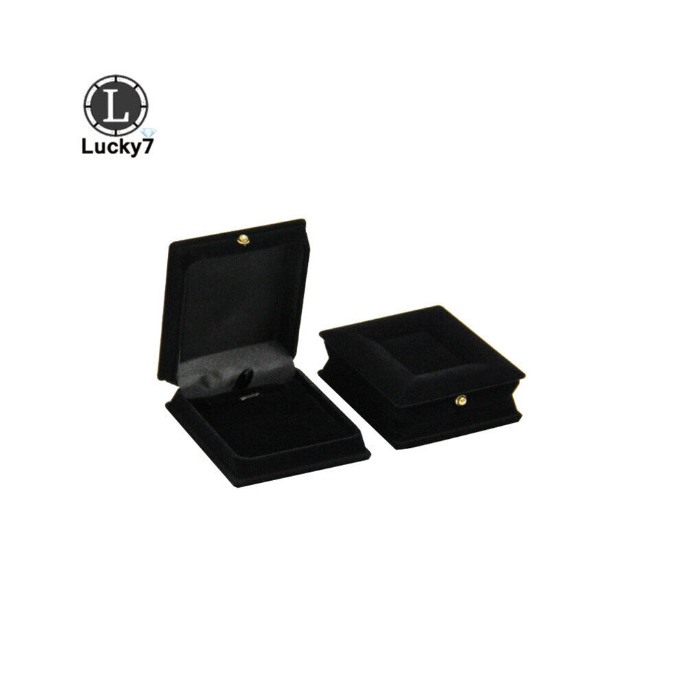 Stool Shape Necklace Pendant Earring Jewelry Box Customize Velvet Storage Box For Necklace Pendant Display Jewelry