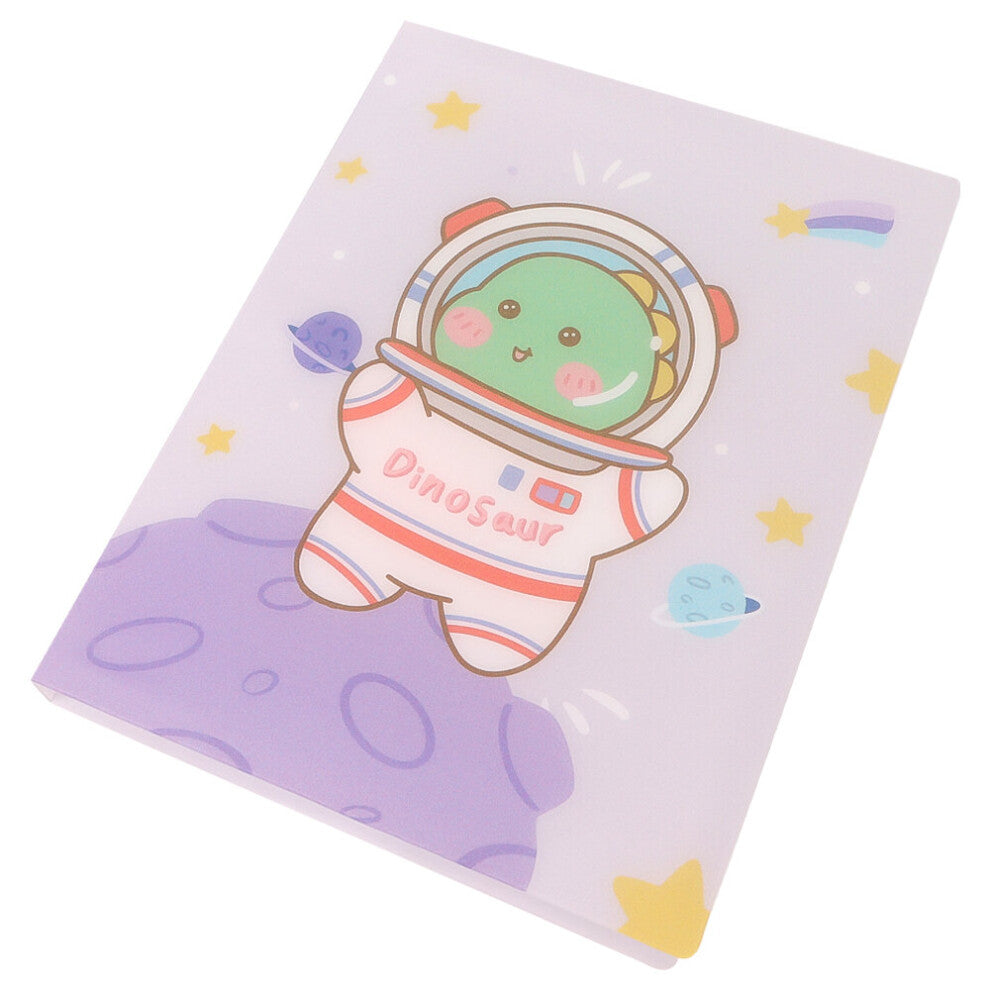 Cartoon Jewelry Storage Books Rings Earring PVC Transparent Dustproof Packaging Display Storage Bags Book Manager