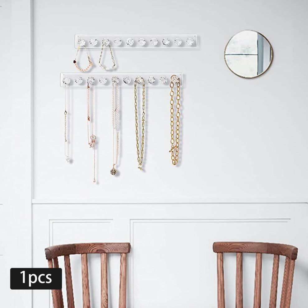 Necklace Organizer Holder Jewelry Organizer Showcase for Wall Decoration