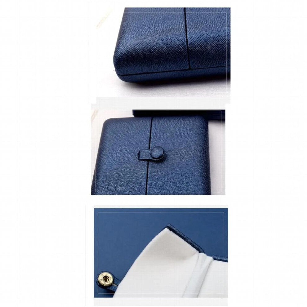 Vintage Ring Box Holder Organizer Jewelry Display Case for Engagement Valentine'S Bridal Wedding Photography