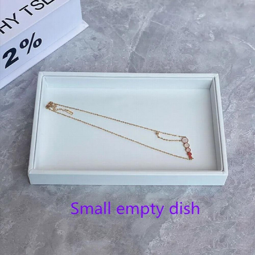 Pu ring earrings show tray Tray tray jewelry cufflinks organizer holder in case show ring earrings jewelry