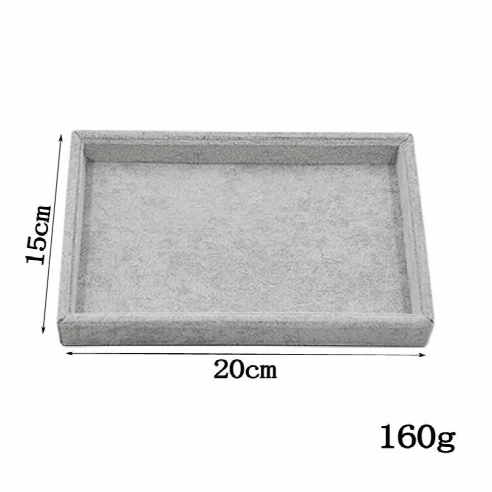 Hot Ring Earrings Bracelet Cufflinks Jewelry Organizer Watch Tray Drawer Insert Display Stand Holder Rack Storage Showcase