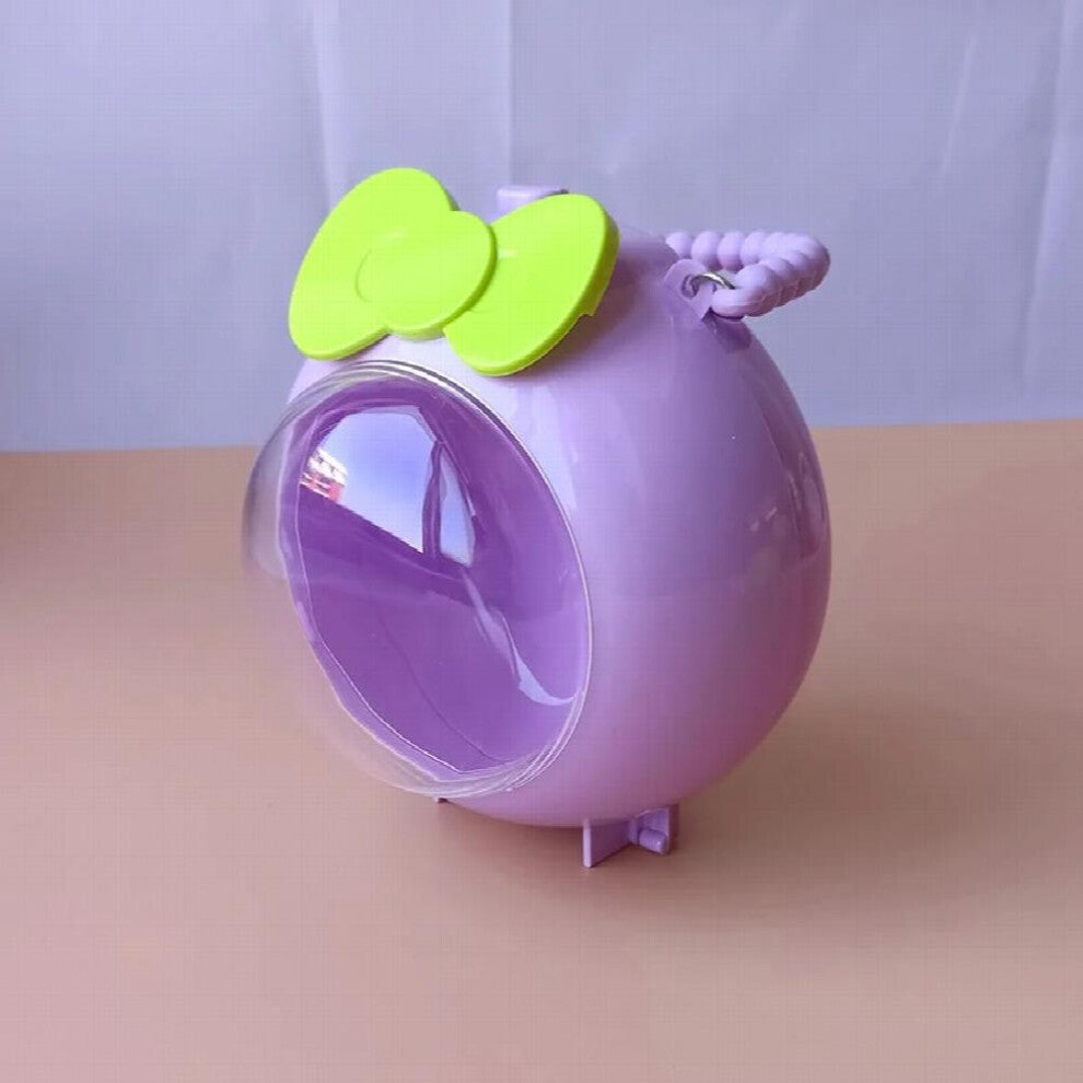 Portable Child DIY Jewelry Storage Box Cartoon Transparent Jewelry Organize Case Holder Pill Earphone Desktop Storage Bags