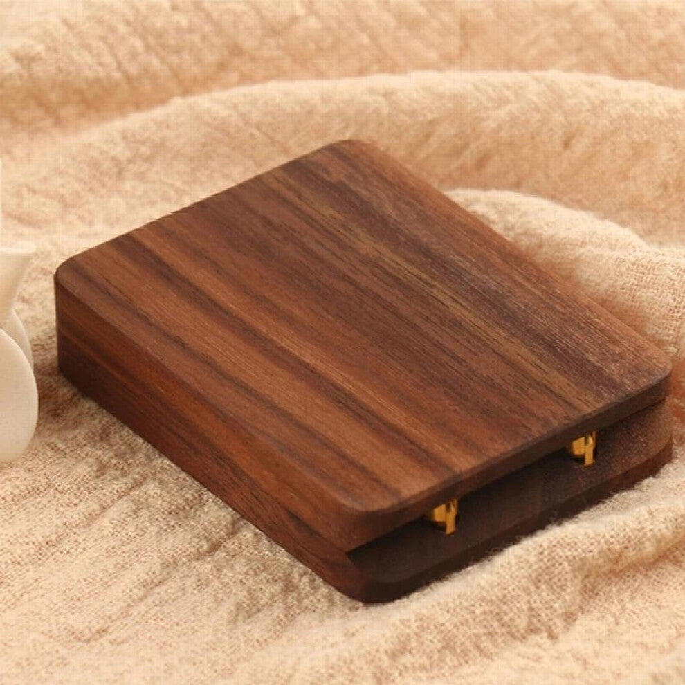 Rustic Wedding Ring Bearer Box Personalized Proposal Engagement Courtship Ring Box Wooden Holder Box A5KE