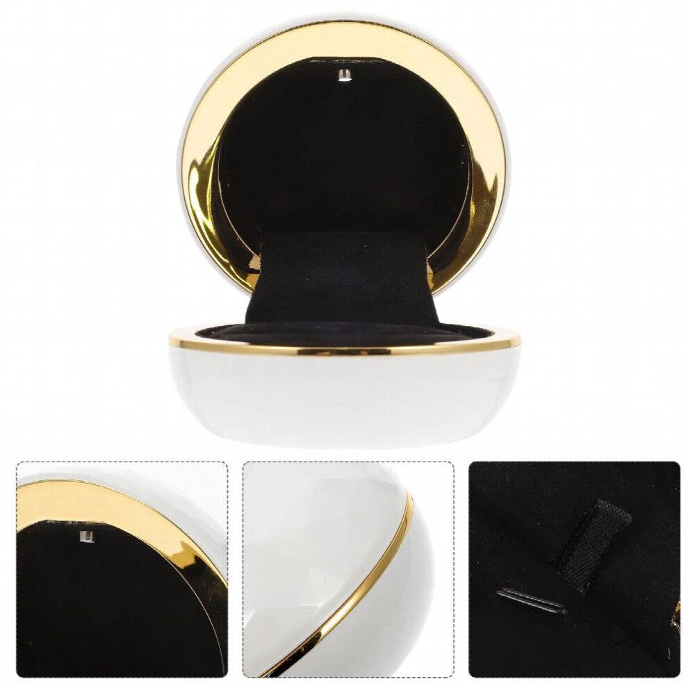 Ring Box Light Engagement Case Proposal Slim Wedding Led Inside Illuminated Up Unique Valentine S Gift Jewelry Container