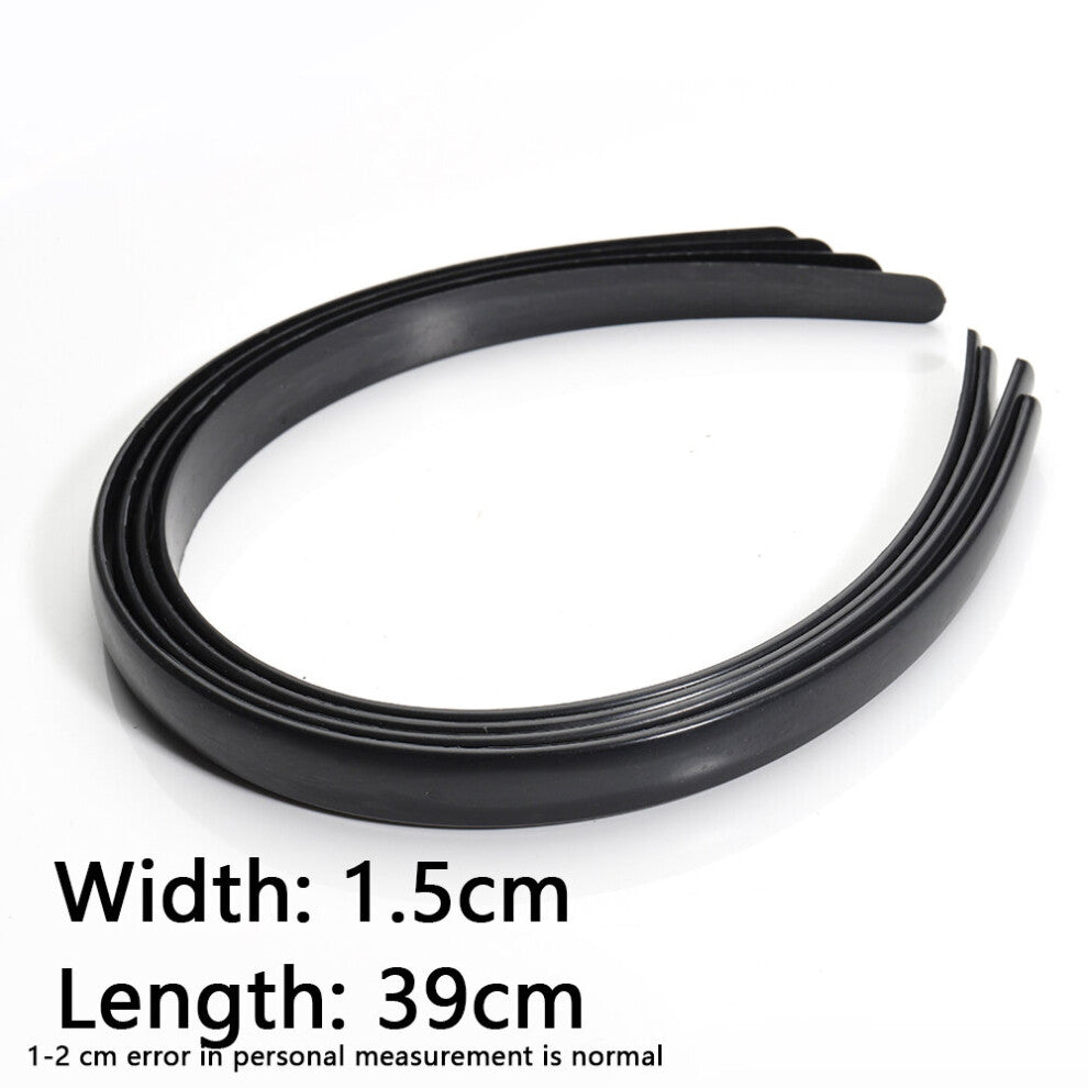 5pcs-lot Plastic Headbands Base 1.5-4 cm Width Soft ABS Material Head Hoops Blank Headbands Bezel for DIY Jewelry Making