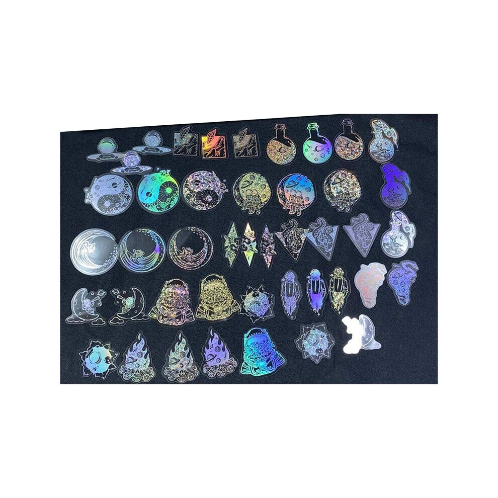 Whale Stickers Decorative Craft Scrapbook Stickers Colorful Butterfly Self Adhesive Flower Sticker Home Decor Supply