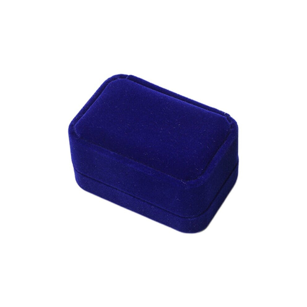 Velvet Ring Earrings Pendant Jewelry Box Wedding Engagement Proposal Birthday Anniversary Jewelry Display Box