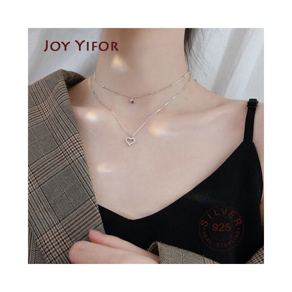 Geometric lion shape Choker Pendant Necklace For Women Engagement Rose 925 Sterling Silver Jewelry Gift