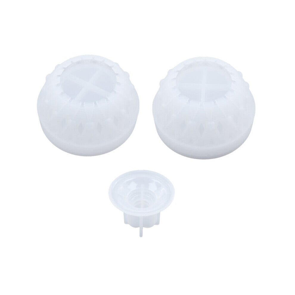 DIY Crystal Epoxy Resin Mold Egg-shaped Storage Box Paste Diamond Love Jewelry Organizer Jar Desktop Ornaments Silicone Mold