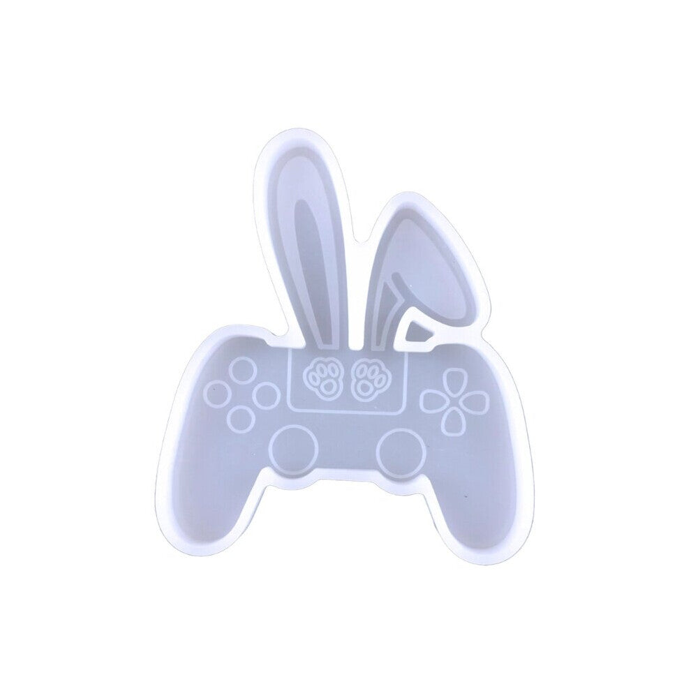 R3MC DIY Glossy Game Handle Earrings Mold Charm Mould Resin Epoxy Jewelry