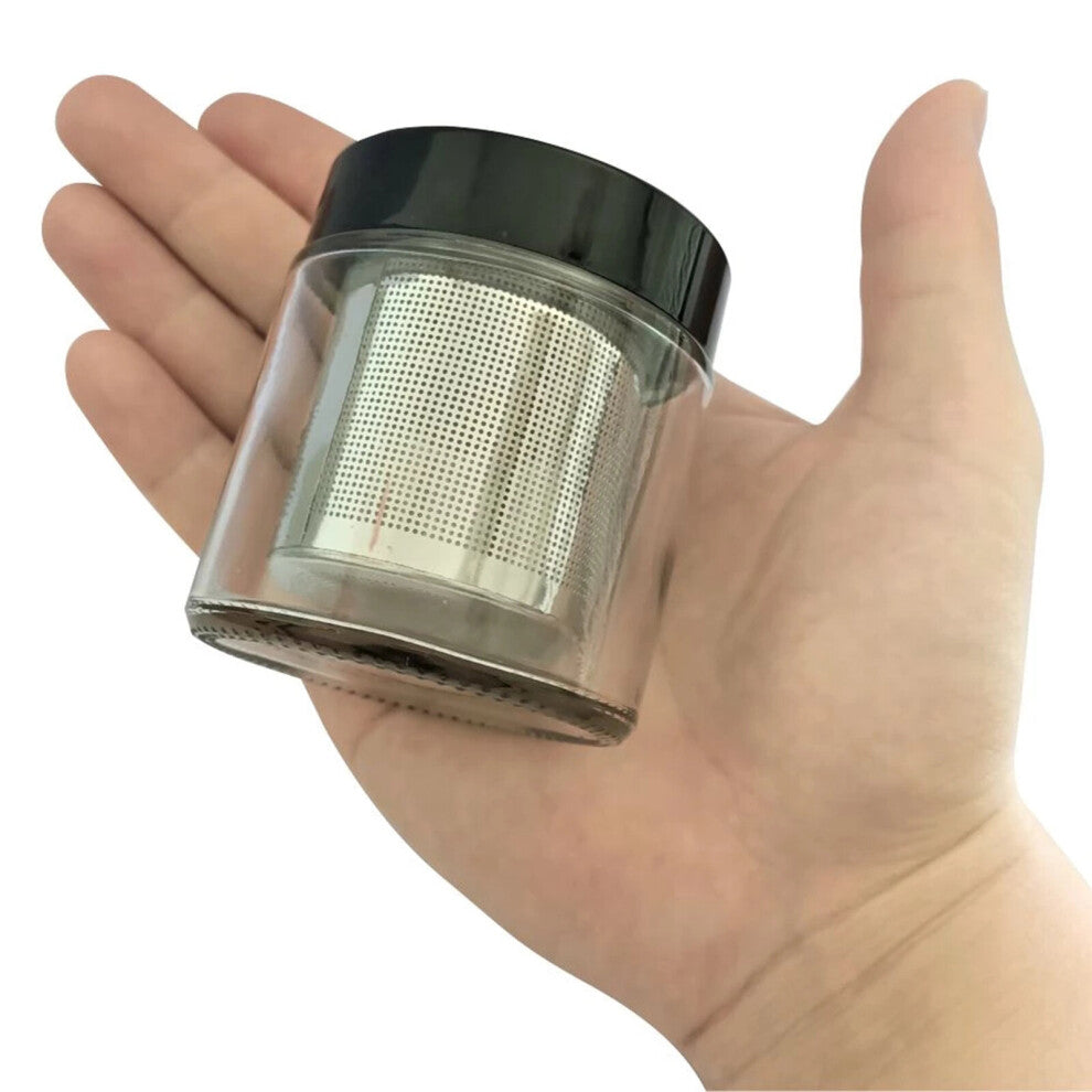 Manual Diamond Washing Cup Cleaning Jar 76x73mm Compact Accessories Washer