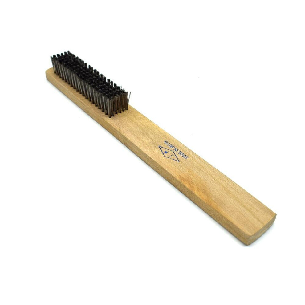 Brass Steel Wire Brush Wheels 6 Rows Rust Remover Jewelry Cleaning Brushes