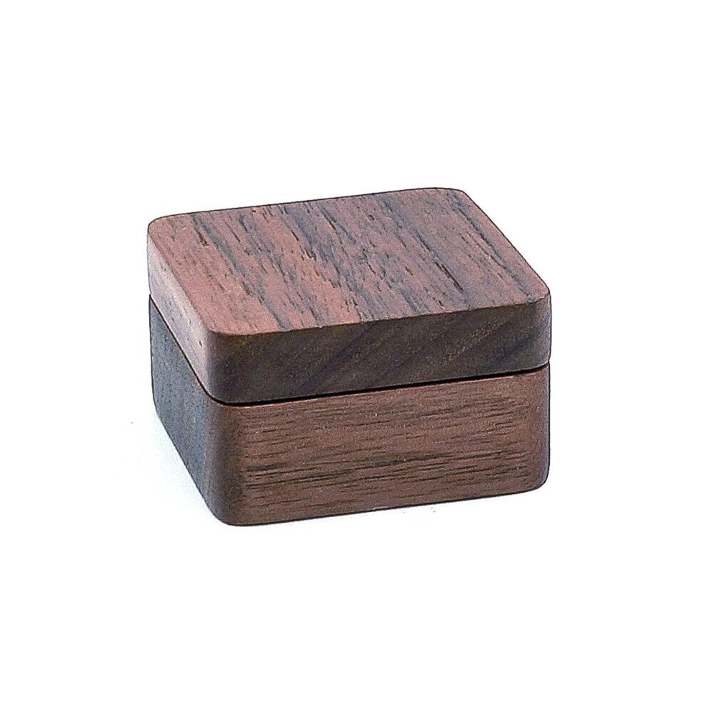 (C White) High Men Suit Wooden Cufflink Wood Jewelry Keepsake Storage Box