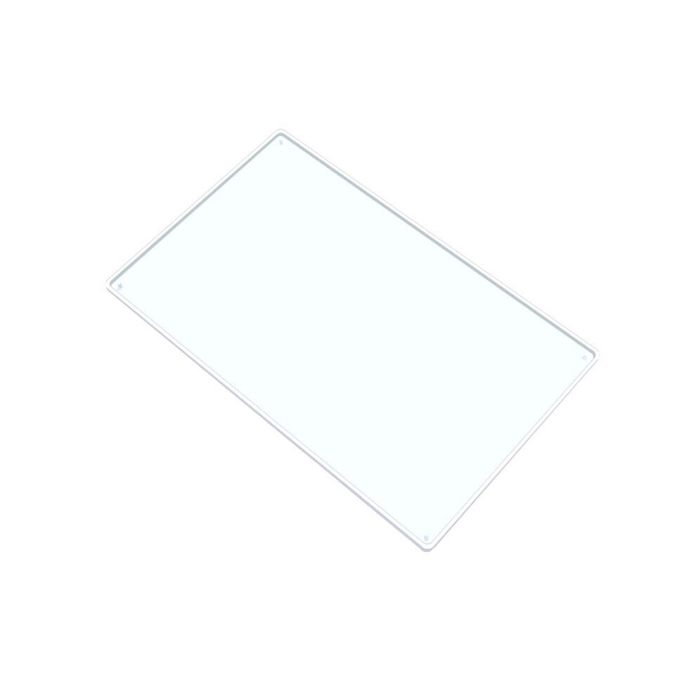 (57BD2SS314142 A White) Mirror Desktop Screen Partition Mold Resin Silicone Wall Layered Storage Shelf Mold for Jewelry Making Home Decoration