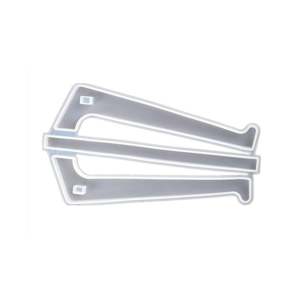 (01 White) DIY UV Epoxy Resin Epoxy Crystal Computer Stand Computer Storage Desktop Cooling Shelf